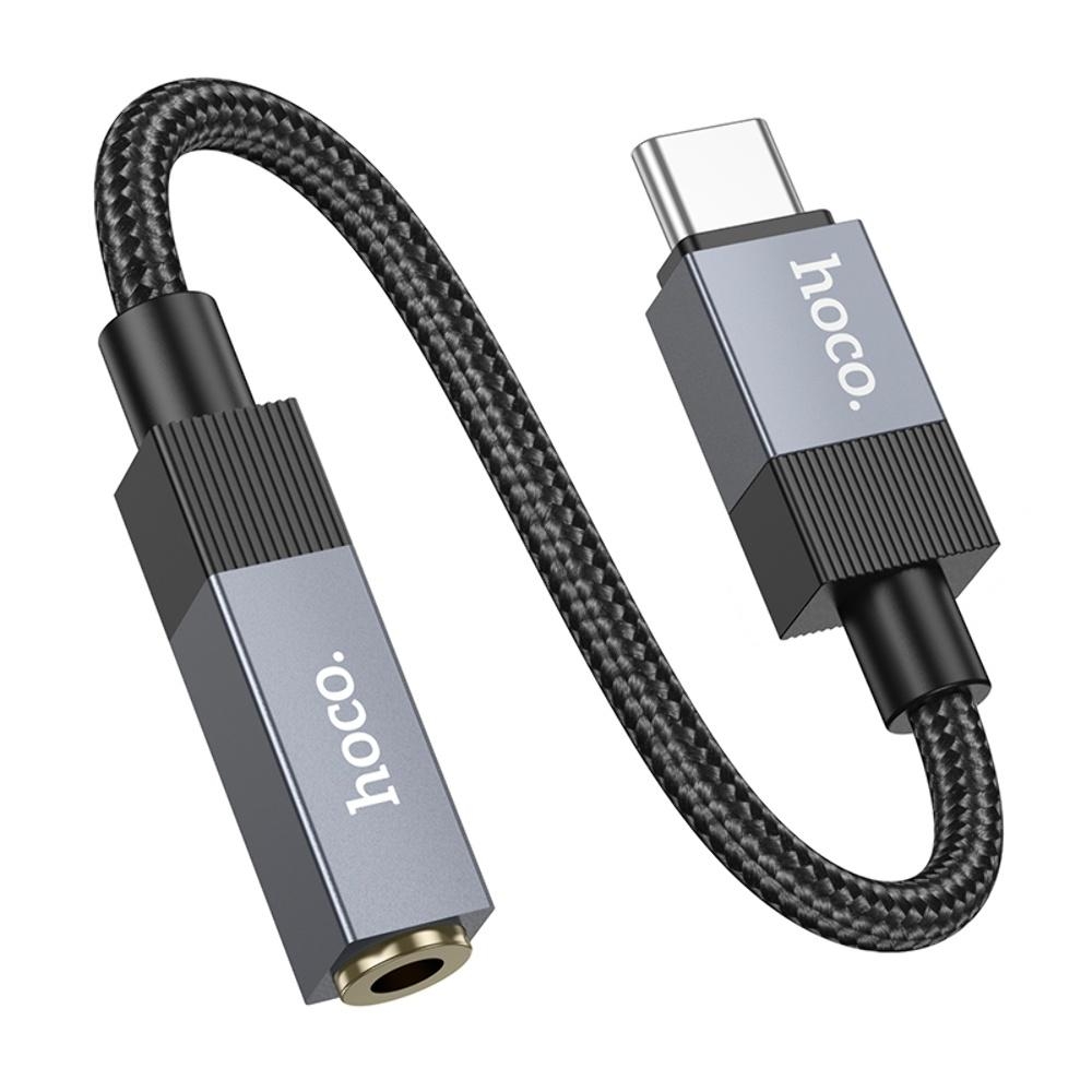 ������� ���������� Hoco UPA32C Type-C to Jack 3.5 black
