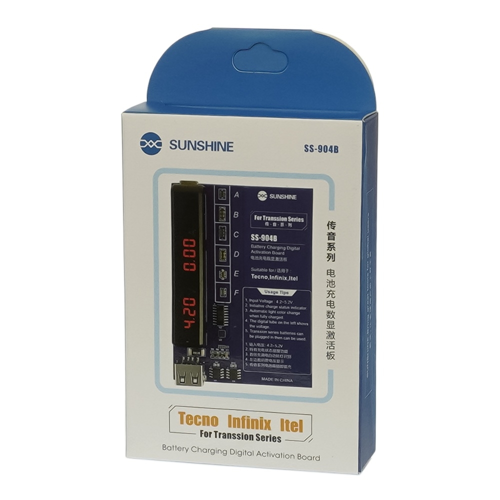 ����� ��������� � ������� ������������� Sunshine SS-904B � �������� ���������� (Tecno/ Itel/ Infinix; ������ Type-C/ USB A/ �������� ��)