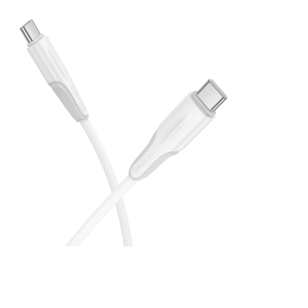 ������ Borofone BX119 Type-C to Type-C PD 60W white