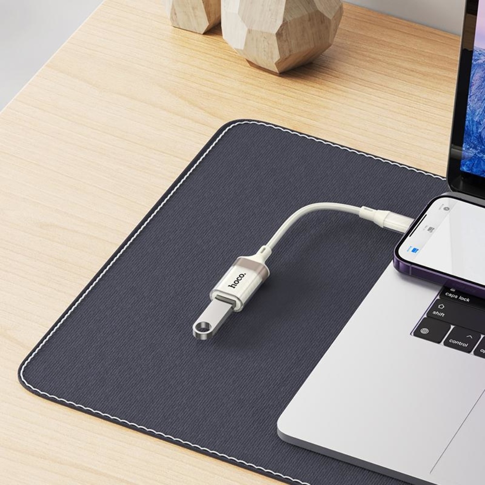 ������� ���������� Hoco UA39 Lightning to USB 2.0 apricot