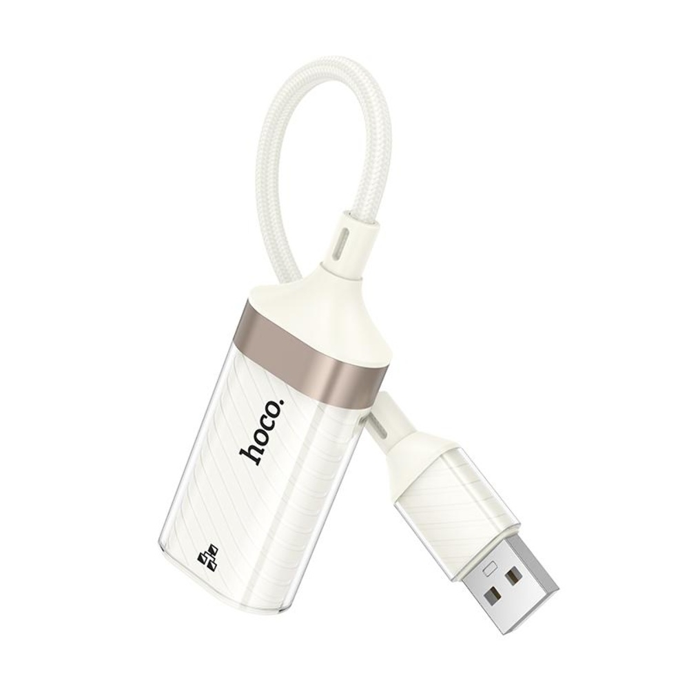������� ���������� Hoco UA41 USB to RJ-45 100 mbps apricot