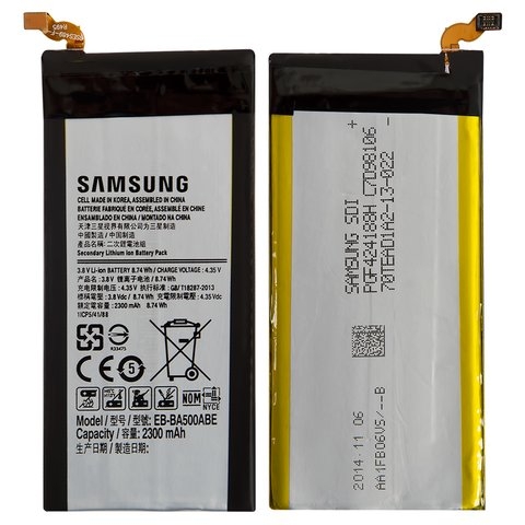 ���������� Samsung SM-A500 Galaxy A5, EB-BA500ABE, Original (PRC) | 3-12 ��. ������ | ���, �������, �����������