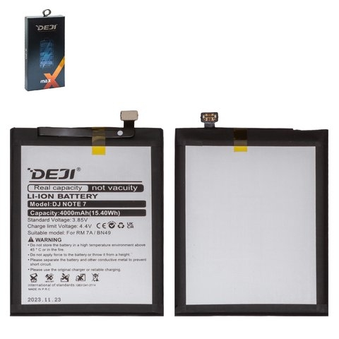 ���������� Xiaomi Redmi 7A, MZB7995IN, M1903C3EG, M1903C3EH, M1903C3EI, BN49, Deji | 3-12 ��. ������ | ���, �������, �����������