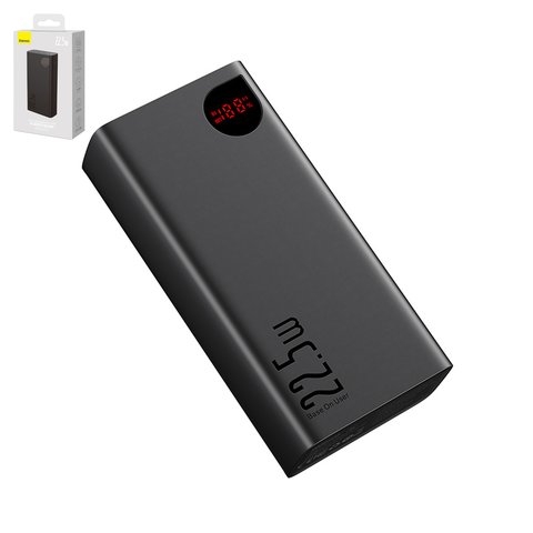 Power bank Baseus Adaman, 40000 mAh, 22.5 ��, ������, Quick Charge, #PPAD020101