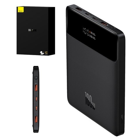 Power bank Baseus Blade, 20000 mAh, Power Delivery (100 ��), ������, #PPBL000201