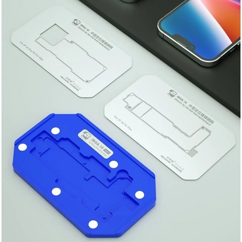 ����� ��� BGA-���������� Mechanic iBGA 14 ��� Apple iPhone 14, iPhone 14 Plus, iPhone 14 Pro, iPhone 14 Pro Max, Motherboard, 4 in 1