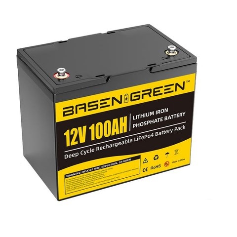 ���������� Basen BG12100, LiFePO4, 12 �, 100 ��, Bluetooth | ���, �������, �����������