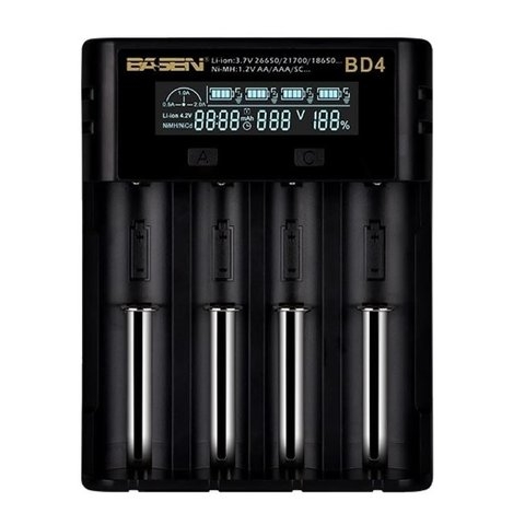 �������� ���������� Basen BD4, ��� Li-ion, Ni-Cd, Ni-MH �������������, � ��������, ���� 5V 2A