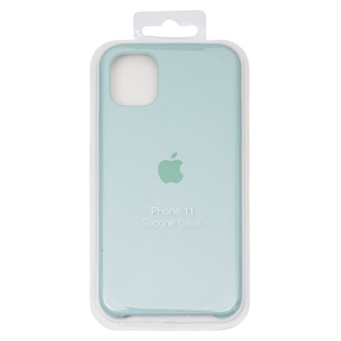 ����� ��� iPhone 11, ������, Original Soft Case, �������, turqoise (17)