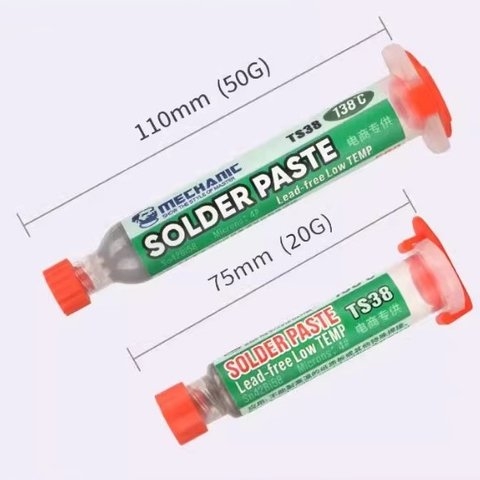 BGA ����� Mechanic TS38, Sn 42%, Bi 58%, 138 �C, 50 �