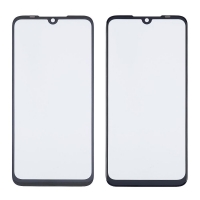 Стекло дисплея Xiaomi Redmi Note 7, Redmi Note 7 Pro, M1901F7G, M1901F7H, M1901F7I, черное, с OCA-пленкой | стекло тачскрина