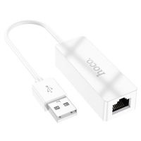 ������� ���������� Hoco UA22, LAN 100 Mbps USB �� RJ45 (F), 14 ��, ����