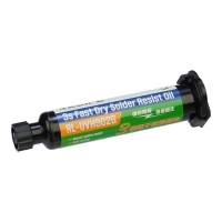 Лак изоляционный Relife RL-UVH902G 3S быстросохнущий, зеленый, в шприце, 10 ml