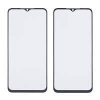 Стекло дисплея с OCA пленкой Xiaomi Poco M5 черное с олеофобным покрытием, закаленное