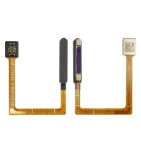 Шлейф Xiaomi Redmi Note 13, 2312DRAABG, 2312DRAABI,, боковая клавиша, для сканера отпечатка пальца (Touch ID), чорний, Original (PRC)