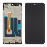 Дисплей Realme C65 (4G), чорний | з тачскріном | High Copy | дисплейный модуль, экран и серой корпусной рамкой