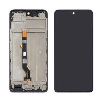 Дисплей Infinix Hot 40, X6836, Hot 40 Pro, X6837, чорний | з тачскріном | в передній панелі | High Copy | дисплейный модуль, экран