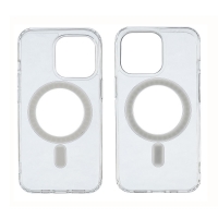 Чехол силиконовый Сlear Case MagSafe для Apple iPhone 13 Pro прозрачный