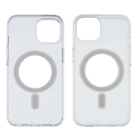 Чехол силиконовый Сlear Case MagSafe для Apple iPhone 13 прозрачный
