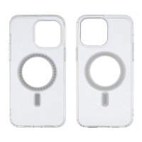 Чехол силиконовый Сlear Case MagSafe для Apple iPhone 16 Pro прозрачный