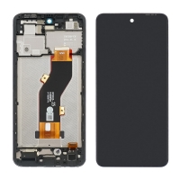 Дисплей Infinix Smart 8 Pro, X6525B, чорний | з тачскріном | в передній панелі | High Copy | дисплейный модуль, экран