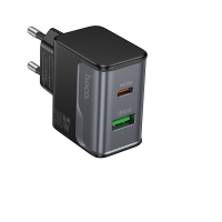 ������� �������� ���������� Hoco CS73A USB/ Type-C PD 30W QC midnight black