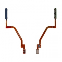 Шлейф Xiaomi Redmi Note 9 Pro, M2003J6B2G, Redmi Note 9 Pro Max, M2003J6B1I, Redmi Note 9S, M2003J6A1G, сканера отпечатка пальца (Touch ID), синій, Original (PRC)