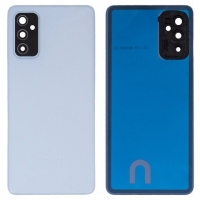 Задня кришка Samsung SM-M526 Galaxy M52, біла, із склом камери, Original (PRC) | корпус, задняя панель аккумулятора, АКБ, батареи