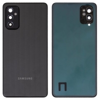 Задня кришка Samsung SM-M526 Galaxy M52 5G, чорна, із склом камери, Original (PRC) | корпус, задняя панель аккумулятора, АКБ, батареи