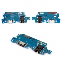 Плата зарядки Samsung SM-M236 Galaxy M23, шлейф коннектора зарядки, коннектора наушников, с микрофоном, High Copy
