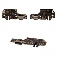 Плата зарядки Xiaomi Redmi Note 8 (2021), M1908C3JGG, шлейф коннектора зарядки, коннектора наушников, с микрофоном, Original (PRC)