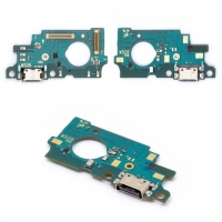 Плата зарядки Samsung SM-M526 Galaxy M52 5G, шлейф коннектора зарядки, с микрофоном, Original (PRC)