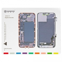 Коврик монтажный Apple iPhone 13, магнитный, раскладки шурупов