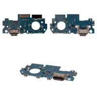 Плата зарядки Samsung SM-A346 Galaxy A34, шлейф коннектора зарядки, с микрофоном, Original (PRC)