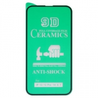 �������� ������ Apple iPhone 13, iPhone 13 Pro, iPhone 14, Full Glue (���� �� ���� ������� ������), Ceramics, ������