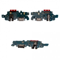 Плата зарядки Samsung SM-A146 Galaxy A14 5G, шлейф коннектора зарядки, коннектора наушников, с микрофоном, High Copy