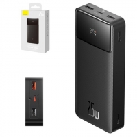 Power bank Baseus Bipow Digital, 20000 mAh, 25 Вт, чорний, Quick Charge, #PPBD020301