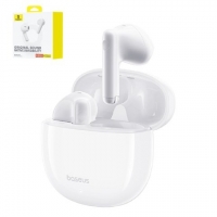 Гарнитура Baseus Bowie E13, беспроводная, белая, с зарядным кейсом, #A00059701217-Z1