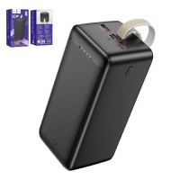 Power bank Hoco J111D, 50000 mAh, Power Delivery (30 Вт), чорний, #6931474795823
