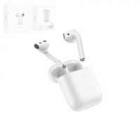 Гарнитура Hoco EW25, беспроводная, белая, с зарядным кейсом, #6931474771810