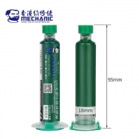 Паяльная маска Mechanic UVH900-LY, зеленая, 10 мл, ультрафиолетовая