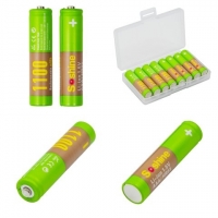 ���������� AAA Soshine AAA/HR03, 1,5 B, Li-ion, 8 ��., � �����, (1100mWh) | ���, �������, �����������