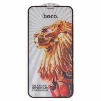 Захисне скло Hoco G9 Apple iPhone 11, iPhone XS, iNobi, Full Glue, без пакування, чорне, клей на усій поверхні | Закаленное защитное стекло