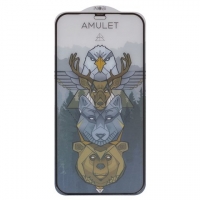 ������� ���� Amulet Apple iPhone 12, iPhone 12 Pro, iNobi, Full Glue, ���� �� ��� ��������, Anti-Static, ��� ���������, ����� | ���������� �������� ������