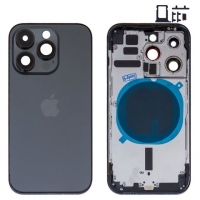 ������ Apple  iPhone 14 Pro, ������, � ���������� SIM-�����, � �������� ��������, High Copy, Global, space black