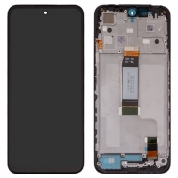 Дисплей Xiaomi Poco M6 Pro 5G, 23076PC4BI, Redmi 12, 23053RN02A, 23053RN02I, 23053RN02Y, Redmi 12 5G, 23076RN4BI, 23076RN8DY, 2AFZZRN8DY, чорний | з тачскріном | в передній панелі | High Copy | дисплейный модуль, экран