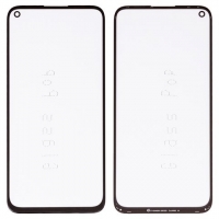 Стекло корпуса G+OCA PRO для Huawei Nova 5i, Nova 6 SE, Nova 7i, P20 Lite (2019), P40 Lite, с OCA-пленкой, черное
