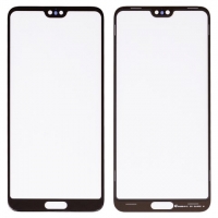 Стекло корпуса G+OCA PRO для Huawei P20 Pro, с OCA-пленкой, черное