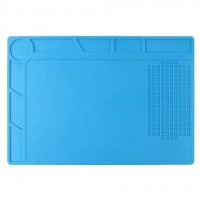 Коврик монтажный Mechanic S-120B, антистатический, 340 мм, 230 мм, с ячейками